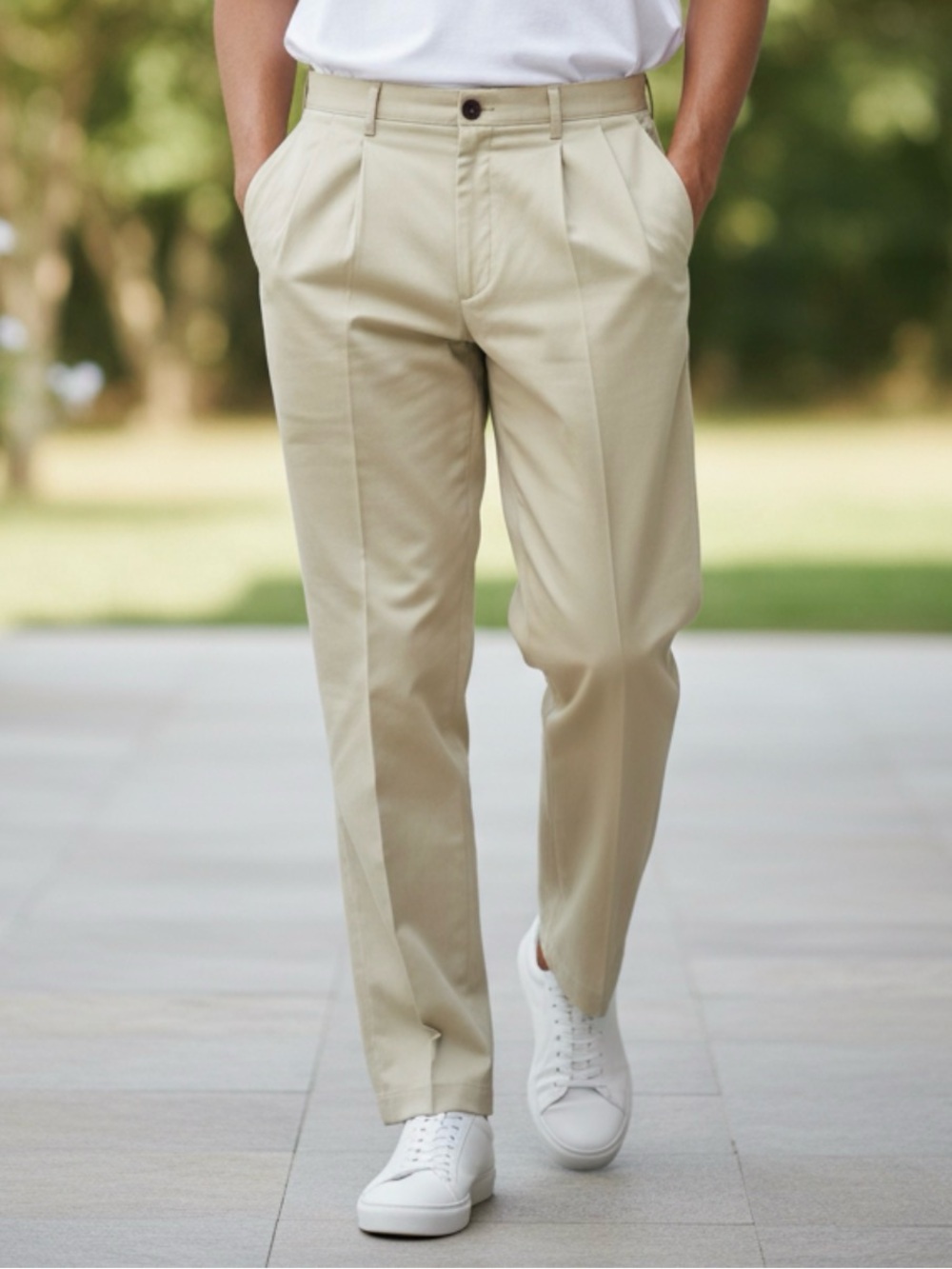 🫶🏻 Farah Khaki Mens Slacks 38 x 30